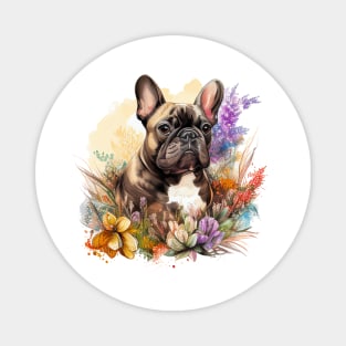 Brindle Frenchie Magnet